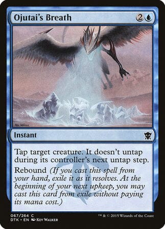 Ojutai's Breath [Dragons of Tarkir] MTG Single Magic: The Gathering  | Multizone: Comics And Games