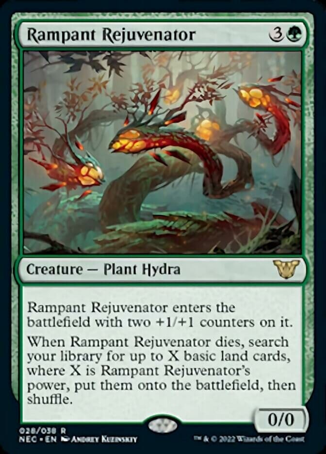 Rampant Rejuvenator [Kamigawa: Neon Dynasty Commander] MTG Single Magic: The Gathering  | Multizone: Comics And Games