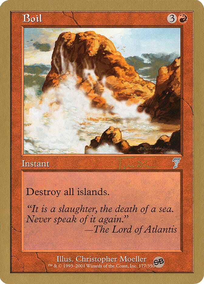 Boil (Jan Tomcani) (SB) [World Championship Decks 2001] MTG Single Magic: The Gathering  | Multizone: Comics And Games