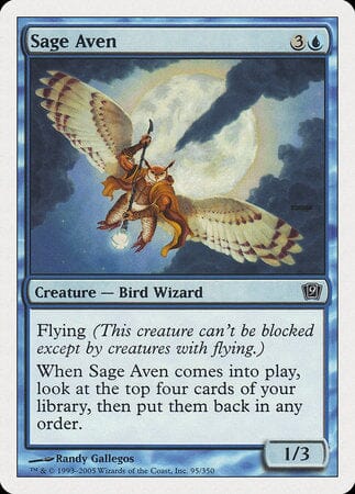 Sage Aven [Ninth Edition] MTG Single Magic: The Gathering  | Multizone: Comics And Games