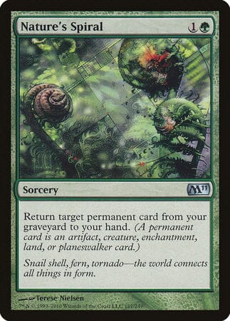 Nature's Spiral [Magic 2011] MTG Single Magic: The Gathering  | Multizone: Comics And Games