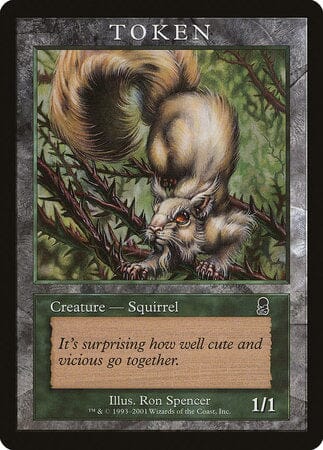 Squirrel Token (Odyssey) [Magic Player Rewards 2002] MTG Single Magic: The Gathering  | Multizone: Comics And Games