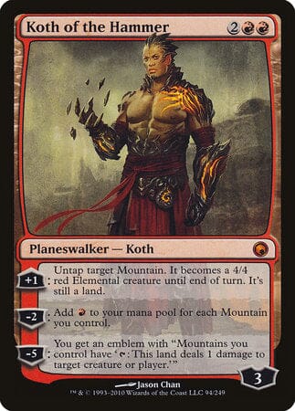 Koth of the Hammer [Scars of Mirrodin] MTG Single Magic: The Gathering  | Multizone: Comics And Games