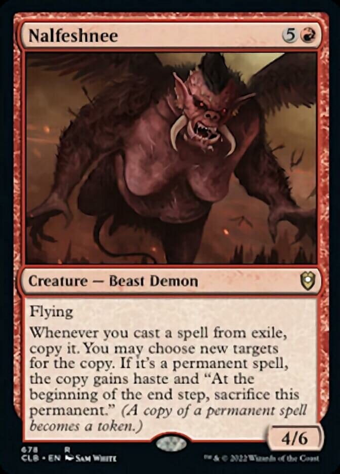 Nalfeshnee [Commander Legends: Battle for Baldur's Gate] MTG Single Magic: The Gathering  | Multizone: Comics And Games