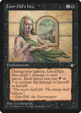 Lim-Dul's Hex [Ice Age] MTG Single Magic: The Gathering  | Multizone: Comics And Games