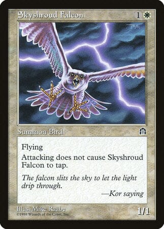 Skyshroud Falcon [Stronghold] MTG Single Magic: The Gathering  | Multizone: Comics And Games
