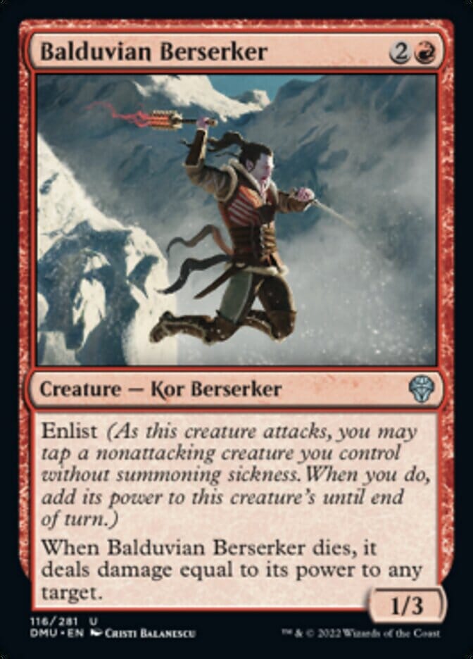 Balduvian Berserker [Dominaria United] MTG Single Magic: The Gathering  | Multizone: Comics And Games