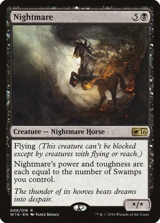 Nightmare [Welcome Deck 2016] MTG Single Magic: The Gathering  | Multizone: Comics And Games