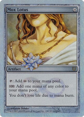 Mox Lotus (Alternate Foil) [Unhinged] MTG Single Magic: The Gathering  | Multizone: Comics And Games