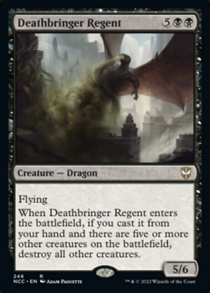Deathbringer Regent [Streets of New Capenna Commander] MTG Single Magic: The Gathering  | Multizone: Comics And Games