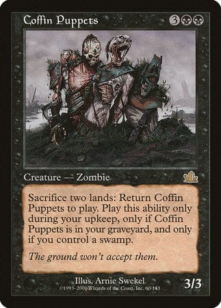 Coffin Puppets [Prophecy] MTG Single Magic: The Gathering  | Multizone: Comics And Games