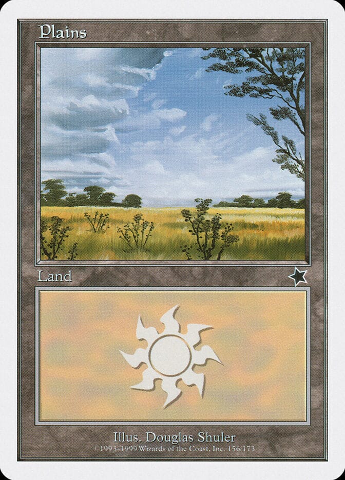 Plains (156) [Starter 1999] MTG Single Magic: The Gathering  | Multizone: Comics And Games