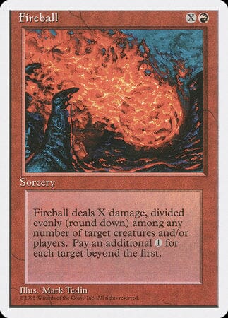 Fireball [Fourth Edition] MTG Single Magic: The Gathering  | Multizone: Comics And Games