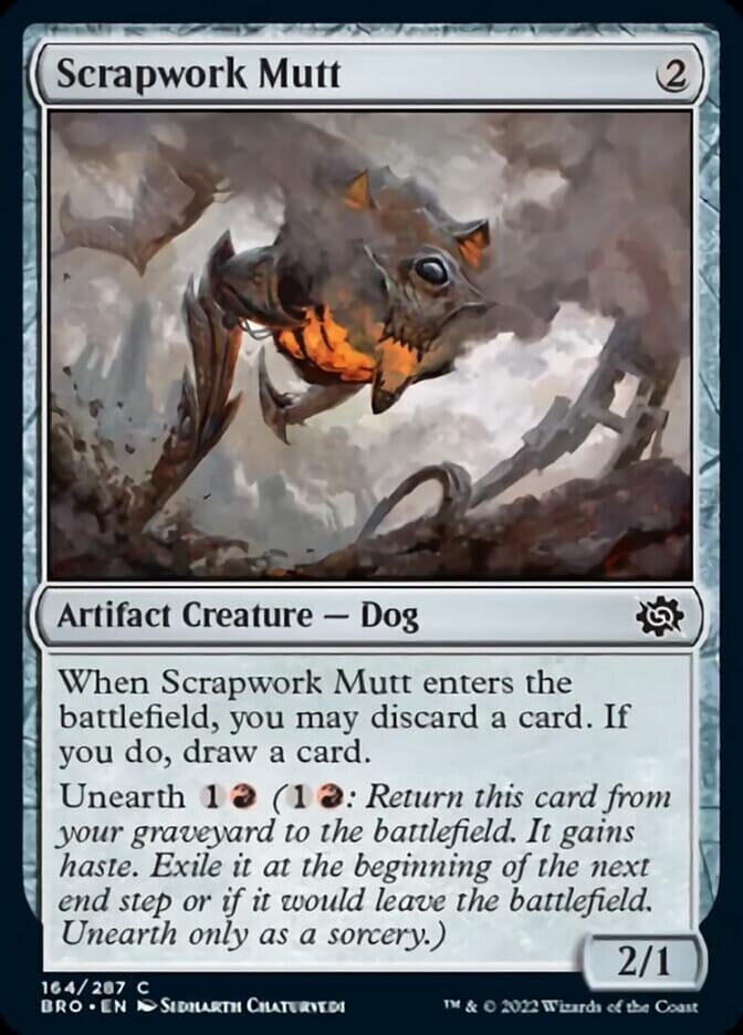 Scrapwork Mutt [The Brothers' War] MTG Single Magic: The Gathering  | Multizone: Comics And Games
