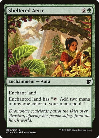 Sheltered Aerie [Dragons of Tarkir] MTG Single Magic: The Gathering  | Multizone: Comics And Games