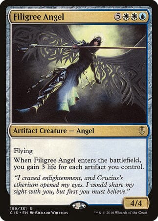 Filigree Angel [Commander 2016] MTG Single Magic: The Gathering  | Multizone: Comics And Games