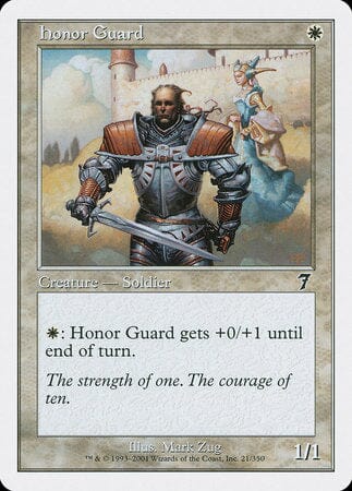 Honor Guard [Seventh Edition] MTG Single Magic: The Gathering  | Multizone: Comics And Games