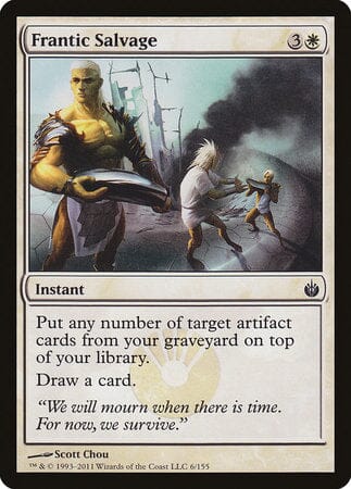 Frantic Salvage [Mirrodin Besieged] MTG Single Magic: The Gathering  | Multizone: Comics And Games