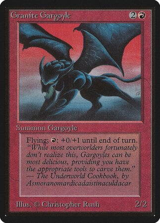 Granite Gargoyle [Limited Edition Beta] MTG Single Magic: The Gathering  | Multizone: Comics And Games