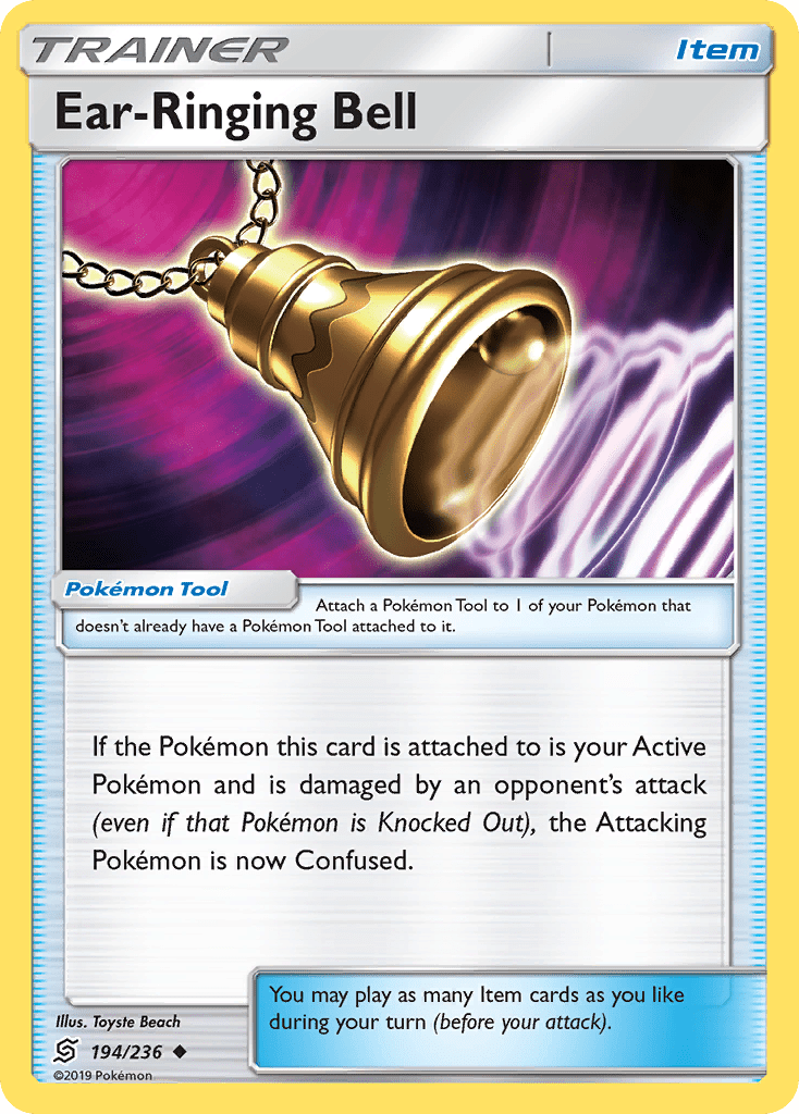 Ear-Ringing Bell (194/236) [Sun & Moon: Unified Minds] Pokemon Single Pokémon  | Multizone: Comics And Games
