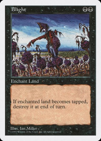 Blight [Fifth Edition] MTG Single Magic: The Gathering  | Multizone: Comics And Games