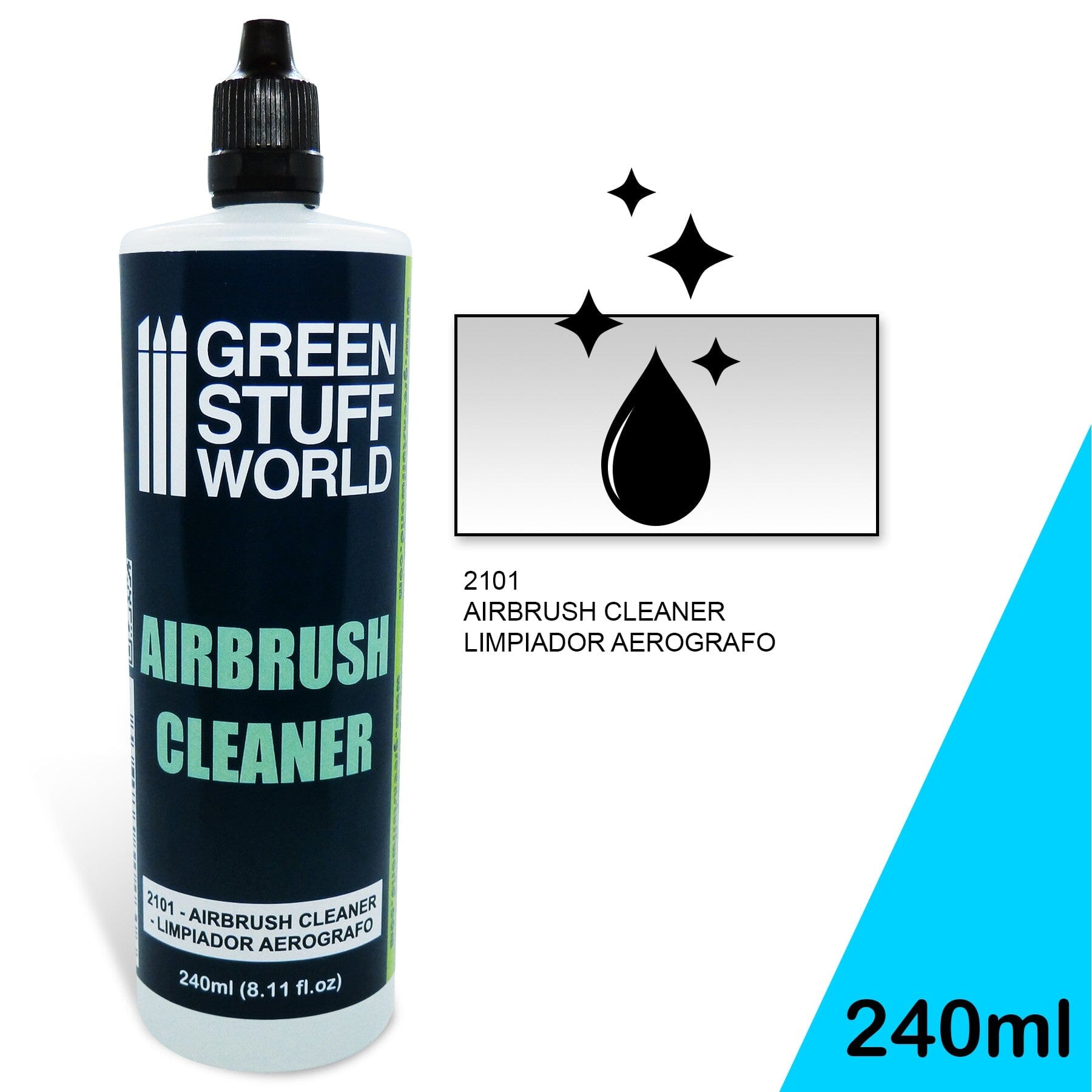Green stuff world Airbrush cleaner Accessories|Accessoires Green Stuff World  | Multizone: Comics And Games