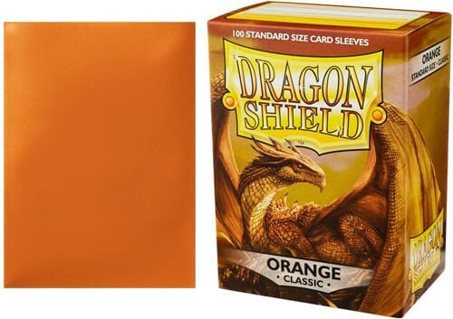 Classic Orange Dragon Shield Sleeves (100ct) Dragon Shield Multizone  | Multizone: Comics And Games
