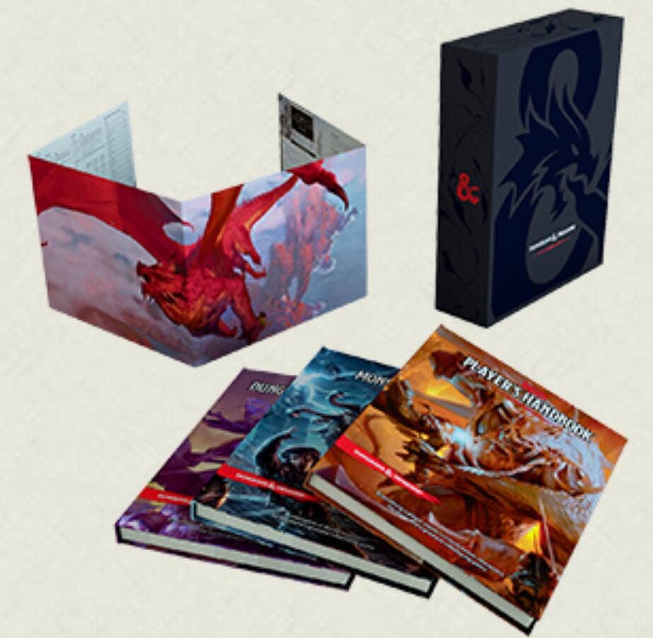 Dungeons & Dragons 5e Rulebook Box set magic Multizone  | Multizone: Comics And Games