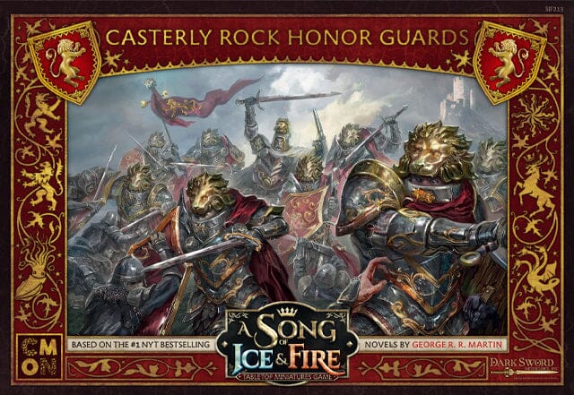 A Song of Ice & Fire: Casterly Rock Honor guards Miniatures CMON  | Multizone: Comics And Games