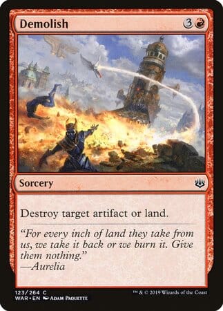 Demolish [War of the Spark] MTG Single Magic: The Gathering  | Multizone: Comics And Games