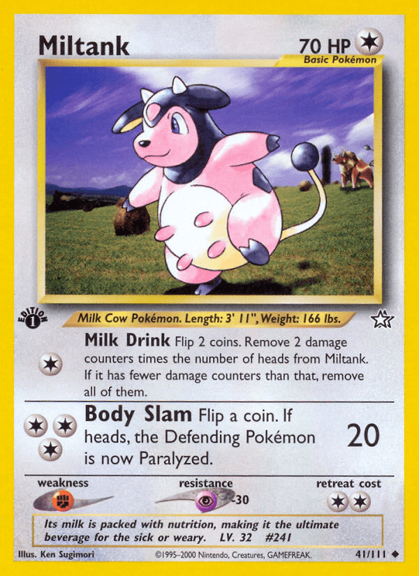 Miltank (41/111) [Neo Genesis 1st Edition] Pokemon Single Pokémon  | Multizone: Comics And Games