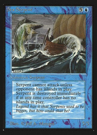 Sea Serpent (CE) [Collectors’ Edition] MTG Single Magic: The Gathering  | Multizone: Comics And Games