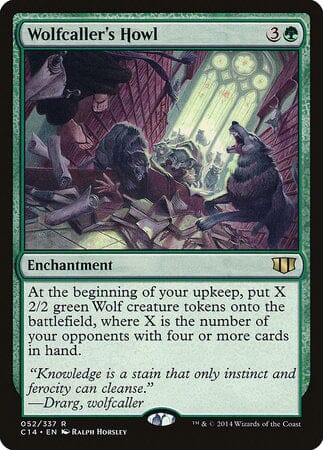 Wolfcaller's Howl [Commander 2014] MTG Single Magic: The Gathering  | Multizone: Comics And Games