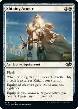 Shining Armor [Jumpstart 2022] MTG Single Magic: The Gathering  | Multizone: Comics And Games