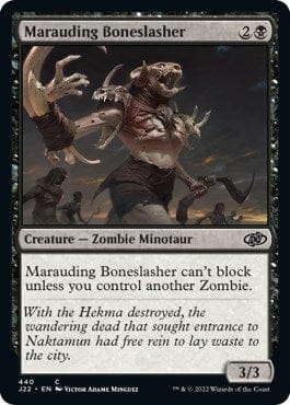Marauding Boneslasher [Jumpstart 2022] MTG Single Magic: The Gathering  | Multizone: Comics And Games