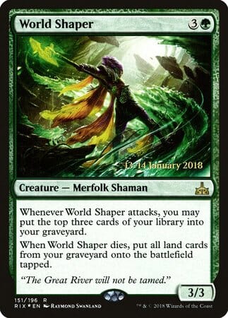 World Shaper [Rivals of Ixalan Promos] MTG Single Magic: The Gathering  | Multizone: Comics And Games