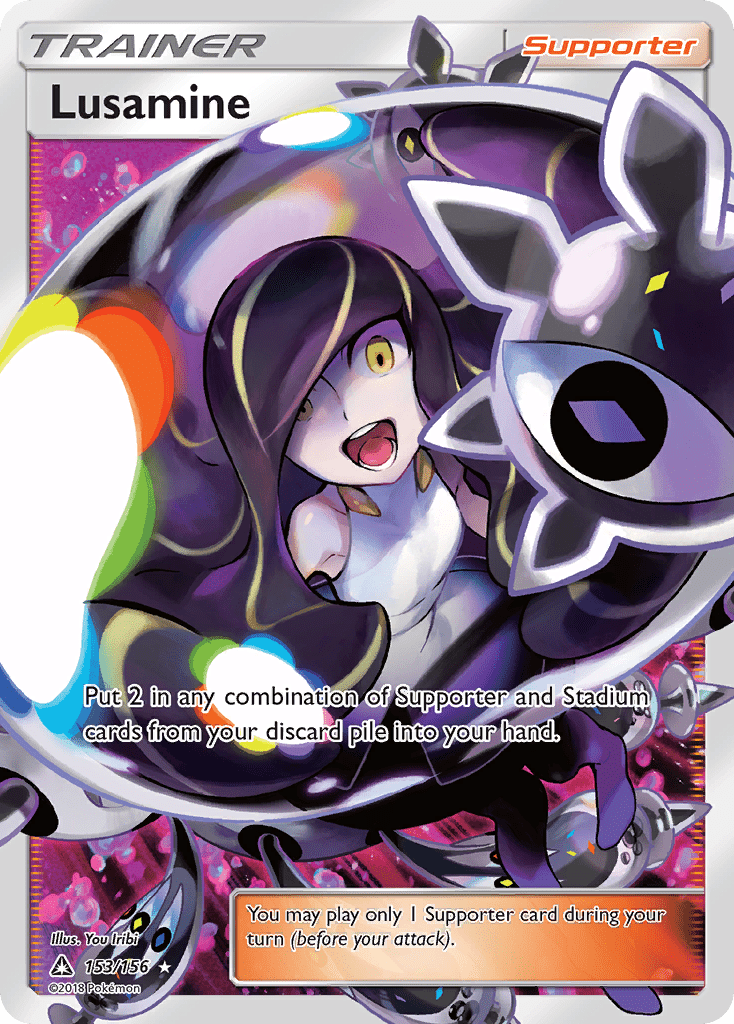 Lusamine (153/156) [Sun & Moon: Ultra Prism] Pokemon Single Pokémon  | Multizone: Comics And Games
