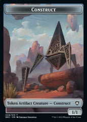 Construct (008) // Goat Double-Sided Token [The Brothers' War Commander Tokens] MTG Single Magic: The Gathering  | Multizone: Comics And Games