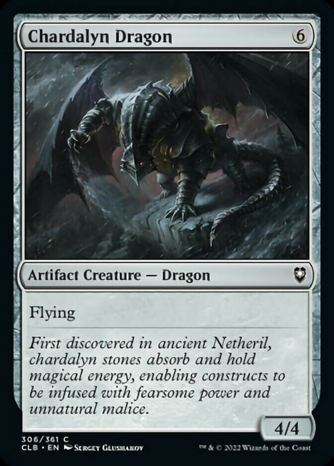 Chardalyn Dragon [Commander Legends: Battle for Baldur's Gate] MTG Single Magic: The Gathering  | Multizone: Comics And Games