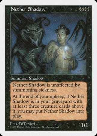 Nether Shadow [Fifth Edition] MTG Single Magic: The Gathering  | Multizone: Comics And Games