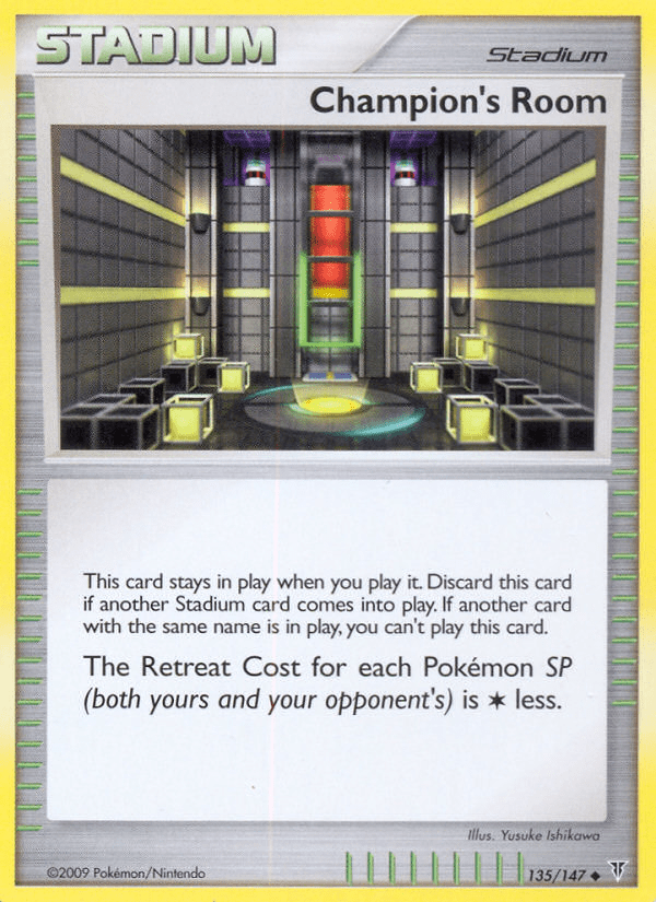 Champion's Room (135/147) [Platinum: Supreme Victors] Pokemon Single Pokémon  | Multizone: Comics And Games