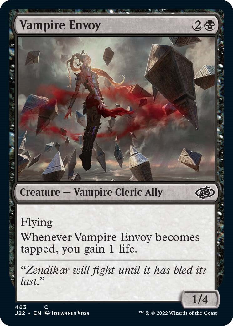 Vampire Envoy [Jumpstart 2022] MTG Single Magic: The Gathering  | Multizone: Comics And Games