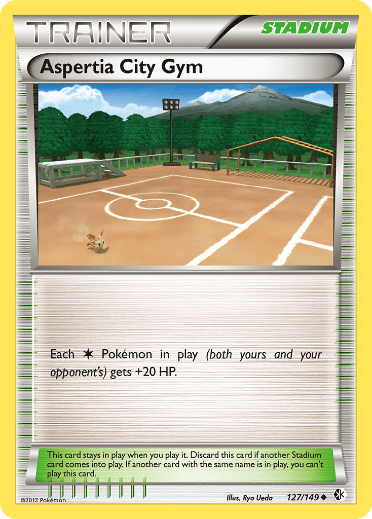 Aspertia City Gym (127/149) [Black & White: Boundaries Crossed] Pokemon Single Pokémon  | Multizone: Comics And Games