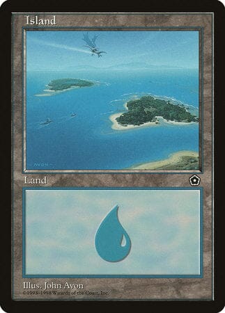 Island (154) [Portal Second Age] MTG Single Magic: The Gathering  | Multizone: Comics And Games