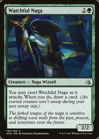 Watchful Naga [Amonkhet] MTG Single Magic: The Gathering  | Multizone: Comics And Games