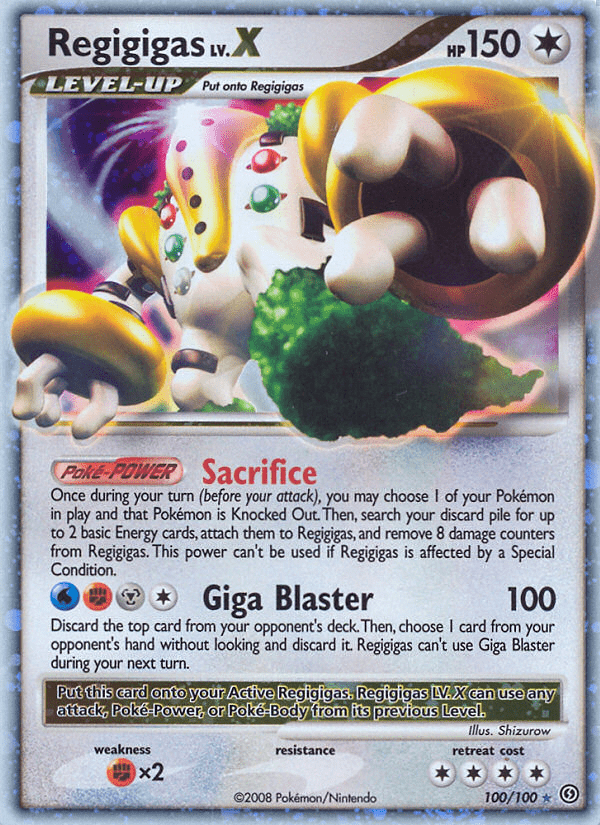 Regigigas LV.X (100/100) [Diamond & Pearl: Stormfront] Pokemon Single Pokémon  | Multizone: Comics And Games
