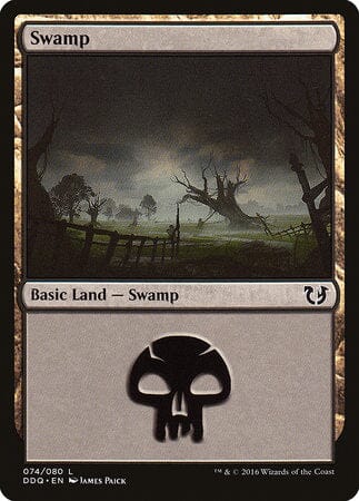 Swamp (74) [Duel Decks: Blessed vs. Cursed] MTG Single Magic: The Gathering  | Multizone: Comics And Games