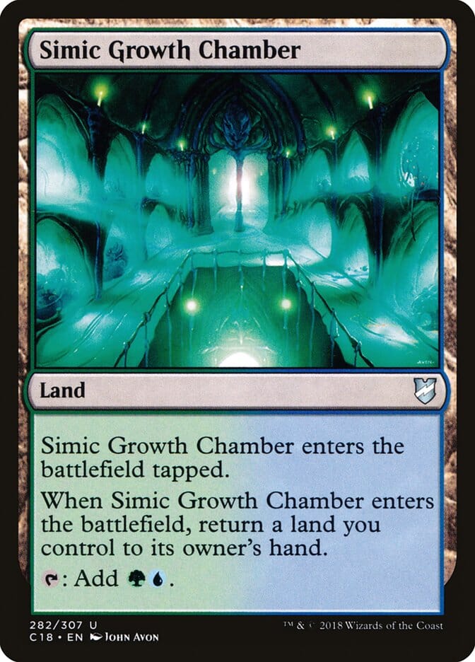 Simic Growth Chamber [Commander 2018] MTG Single Magic: The Gathering  | Multizone: Comics And Games