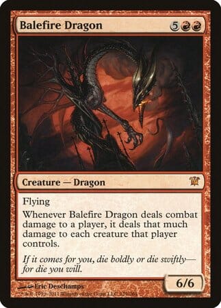 Balefire Dragon [Innistrad] MTG Single Magic: The Gathering  | Multizone: Comics And Games