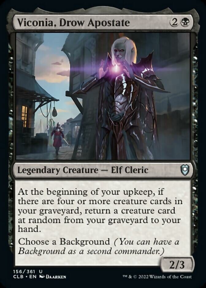 Viconia, Drow Apostate [Commander Legends: Battle for Baldur's Gate] MTG Single Magic: The Gathering  | Multizone: Comics And Games